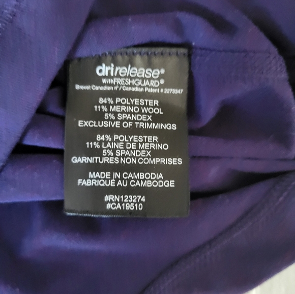Paradox Purple Women's Quarter-Zip Sweatshirt, Size Small - Picture 8 of 8
